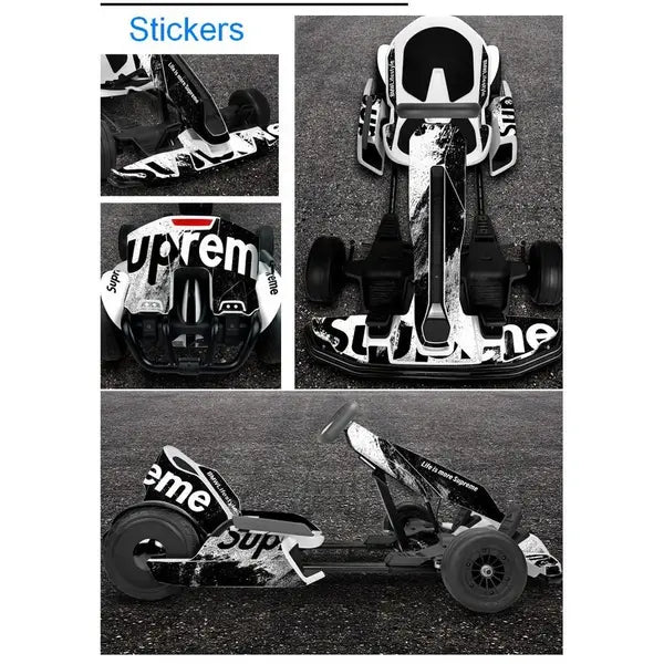 Calcomanía adhesiva de vinilo envolvente con diseño de calidad, 7 diseños para Segway Ninebot Gokart