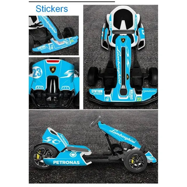 Calcomanía adhesiva de vinilo envolvente con diseño de calidad, 7 diseños para Segway Ninebot Gokart