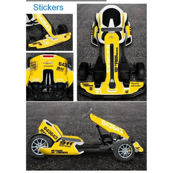 Calcomanía adhesiva de vinilo envolvente con diseño de calidad, 7 diseños para Segway Ninebot Gokart