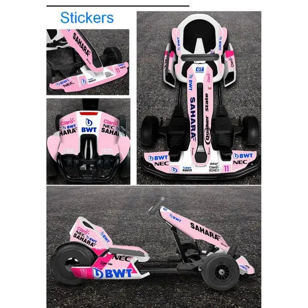 Calcomanía adhesiva de vinilo envolvente con diseño de calidad, 7 diseños para Segway Ninebot Gokart
