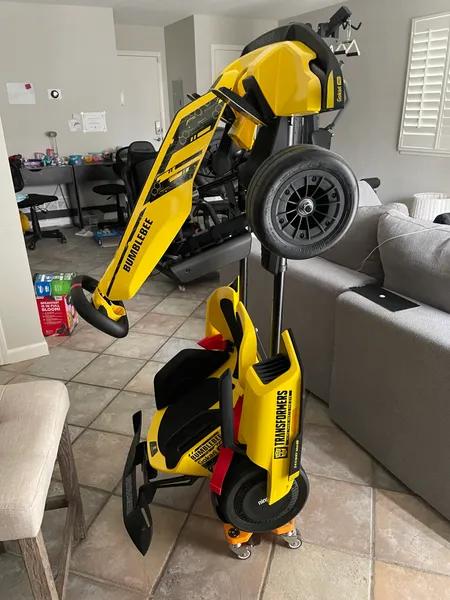Portable Stand Rack for Secure Storage and Placement of Segway Ninebot Gokart