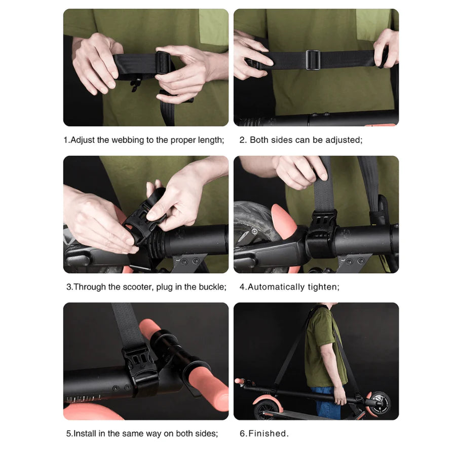 Correas ajustables para patinetes Ninebot