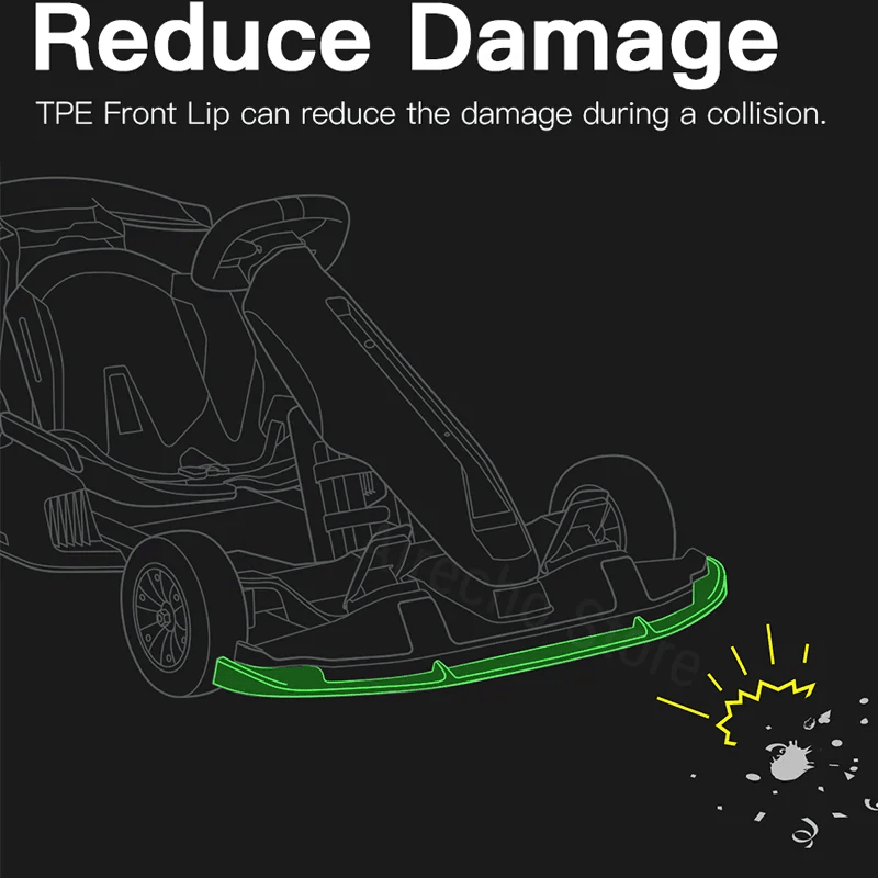 FRONT PLASTIC LIP FOR NINEBOT GOKART PRO_7