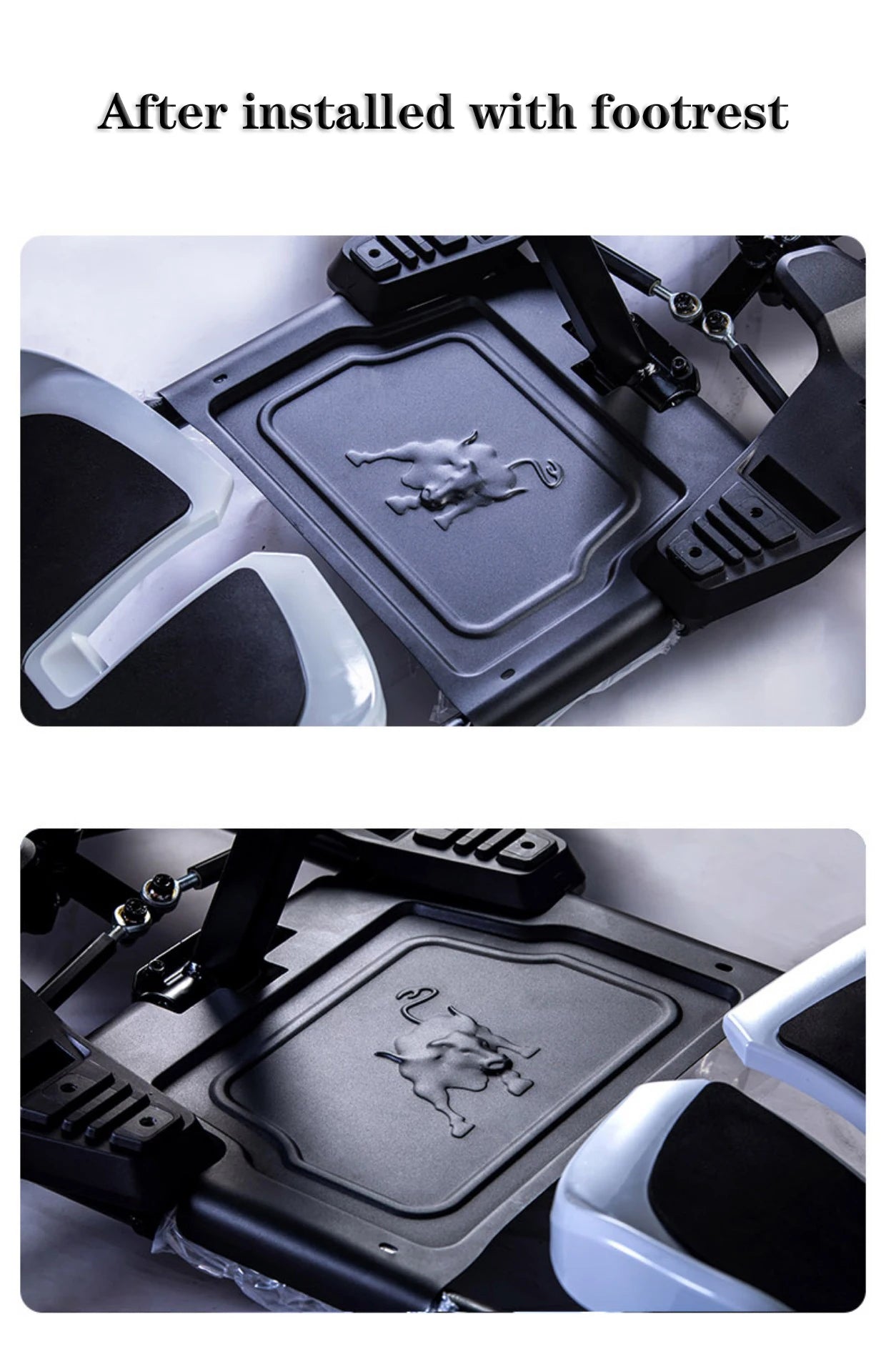 Reposapiés de seguridad para tablero de piso, para Segway Ninebot Gokart PRO Lamborghini