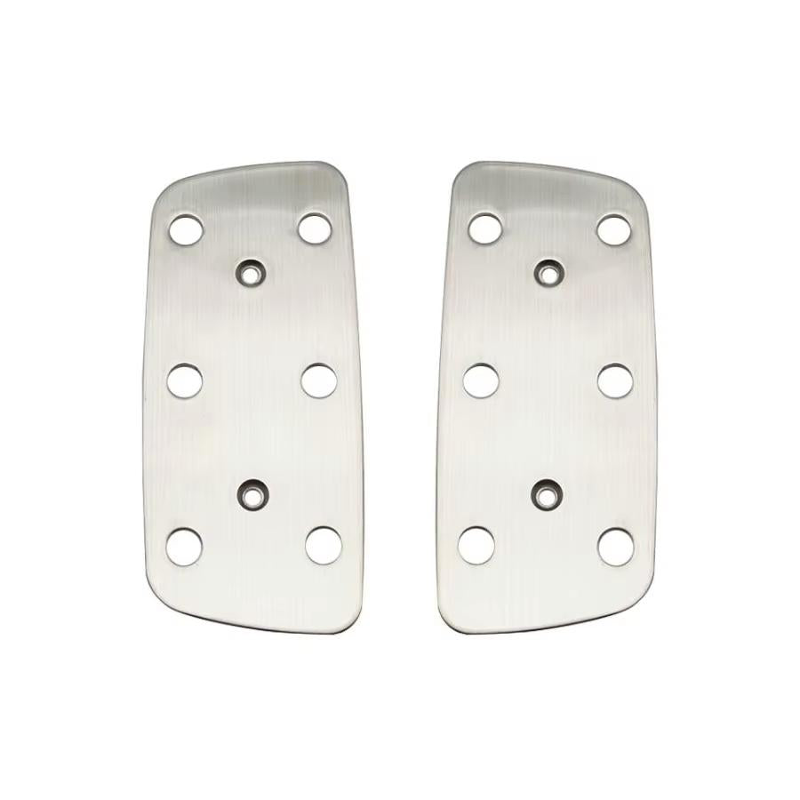 Premium Stainless Steel Metal Cover Plate for Ninebot GoKart Throttle & Brake Pedals
