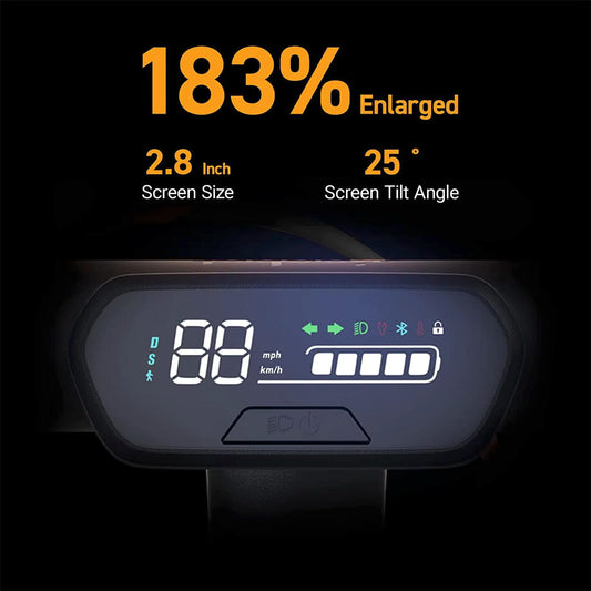Original Ninebot E2/E2 Plus Dashboard –LED Display | Bluetooth Board Replacement