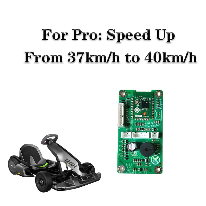 Upgraded Controller Board for Ninebot Go Kart Pro-Pro2-Lamburghini- Top Speed 25-27MPH