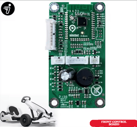 Original Front Control Board Replacement for Ninebot Gokart Kit (WHITE)
