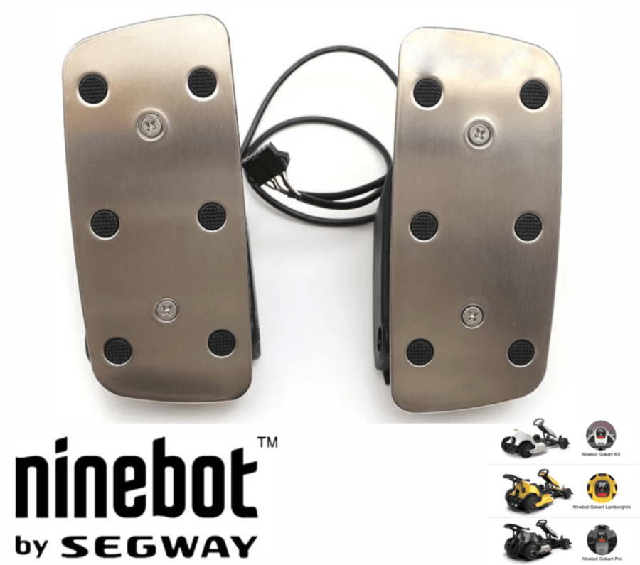 go kart pedal kit Original Throttle and Brake Pedal Replacement Kit for Ninebot Gokart PRO