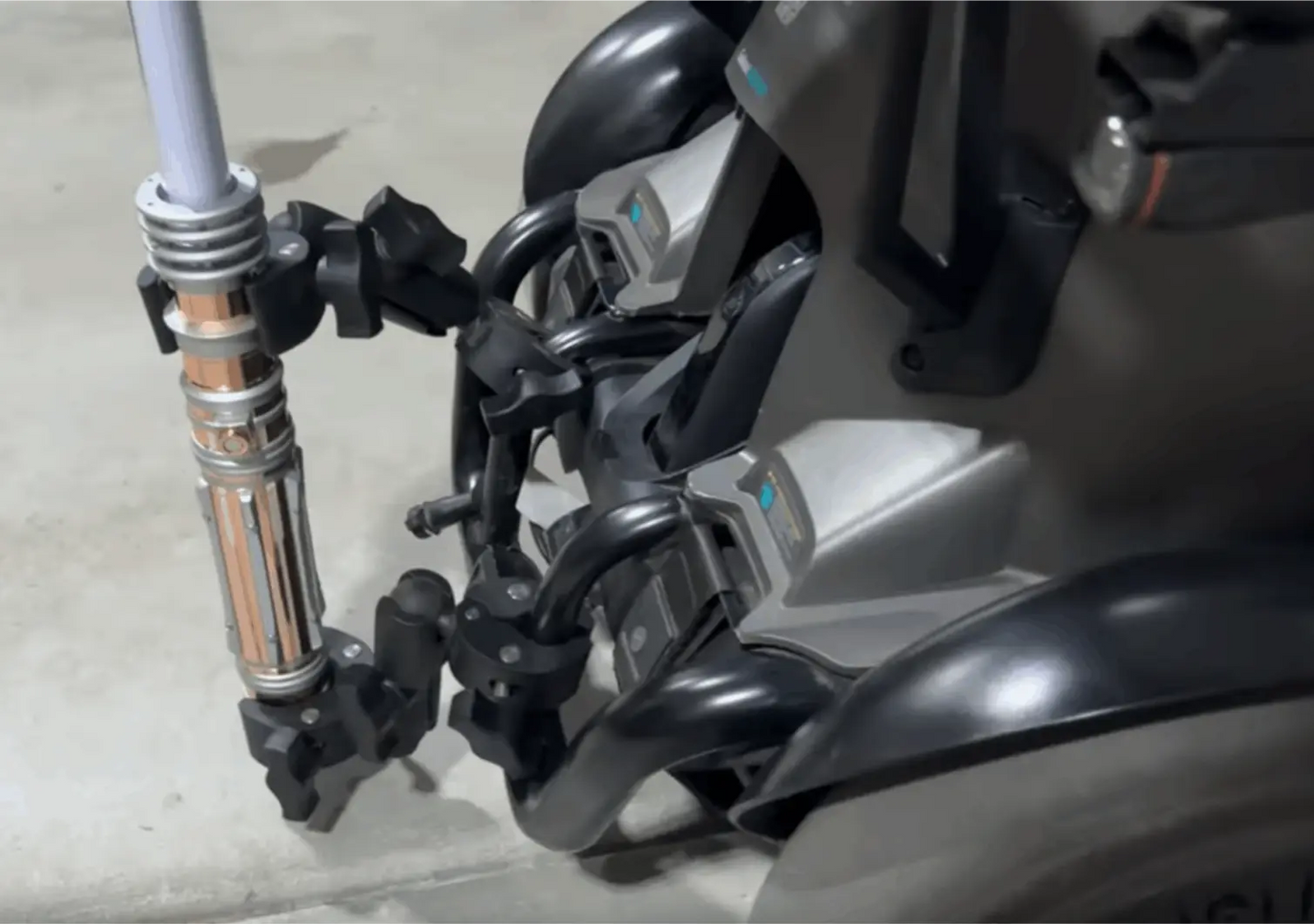 Luces traseras inteligentes para Ninebot Go Kart recargables de alta visibilidad