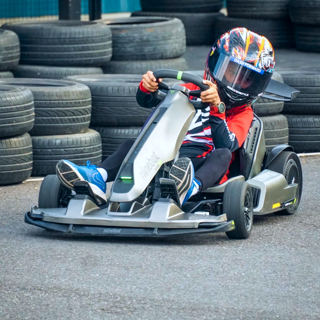 Kids Having a Blast with the Ninebot Gokart Pro