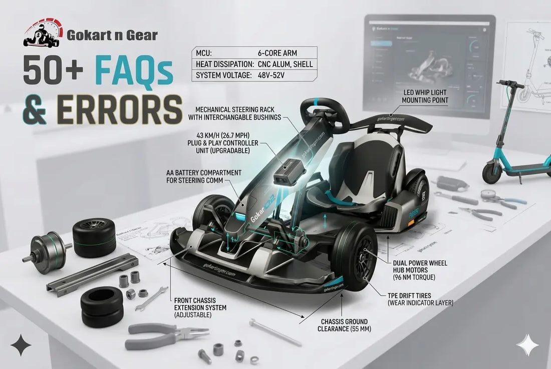 Ninebot Gokart Guide: 50+ FAQs, Error Codes & Speed Mods