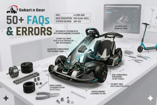 Ninebot Gokart Guide: 50+ FAQs, Error Codes & Speed Mods