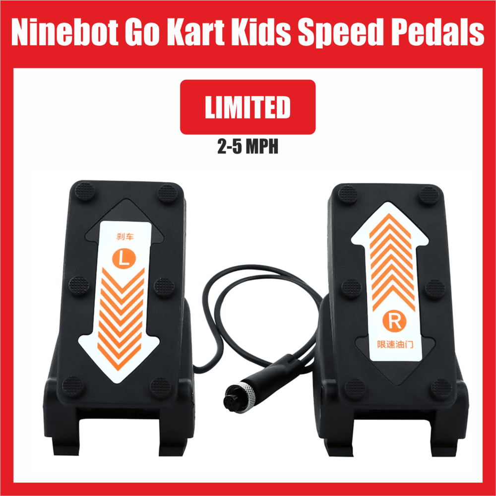 Ninebot kids limited speed pedals