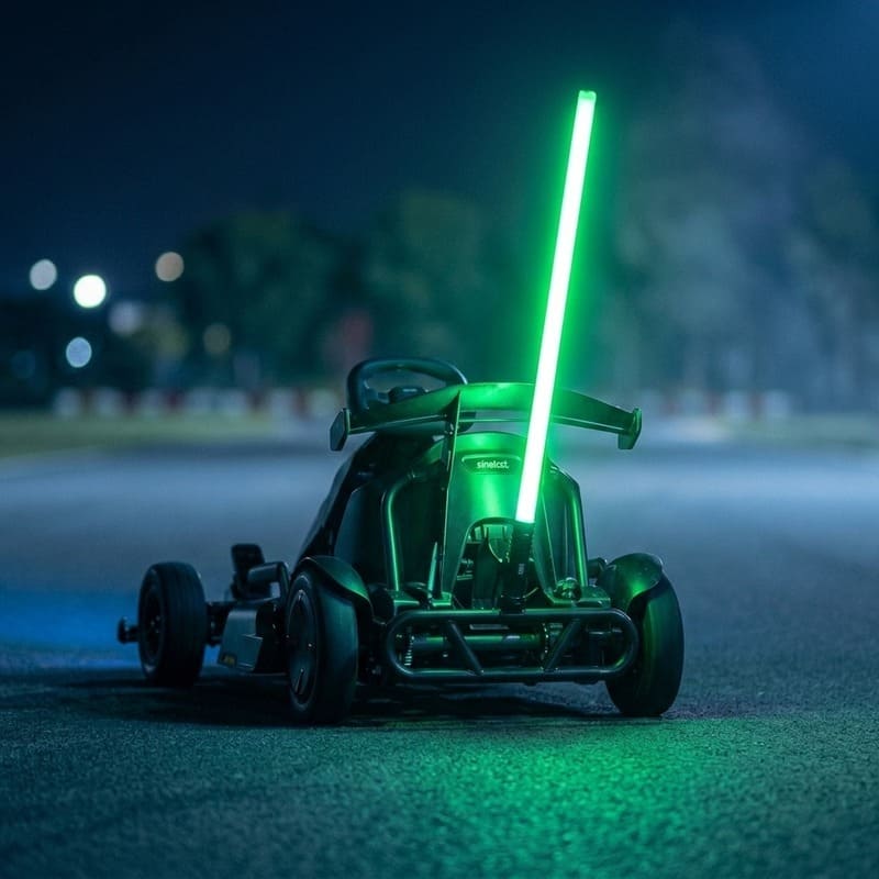 LED RGB Light Safety Stick for Ninebot GoKart RGB USB