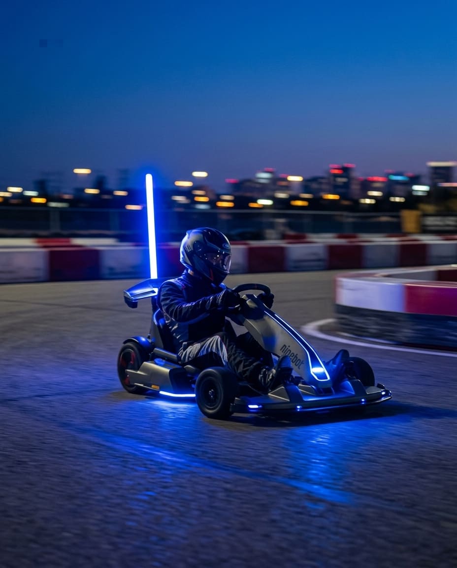 LED RGB Light Safety Stick for Ninebot GoKart RGB USB