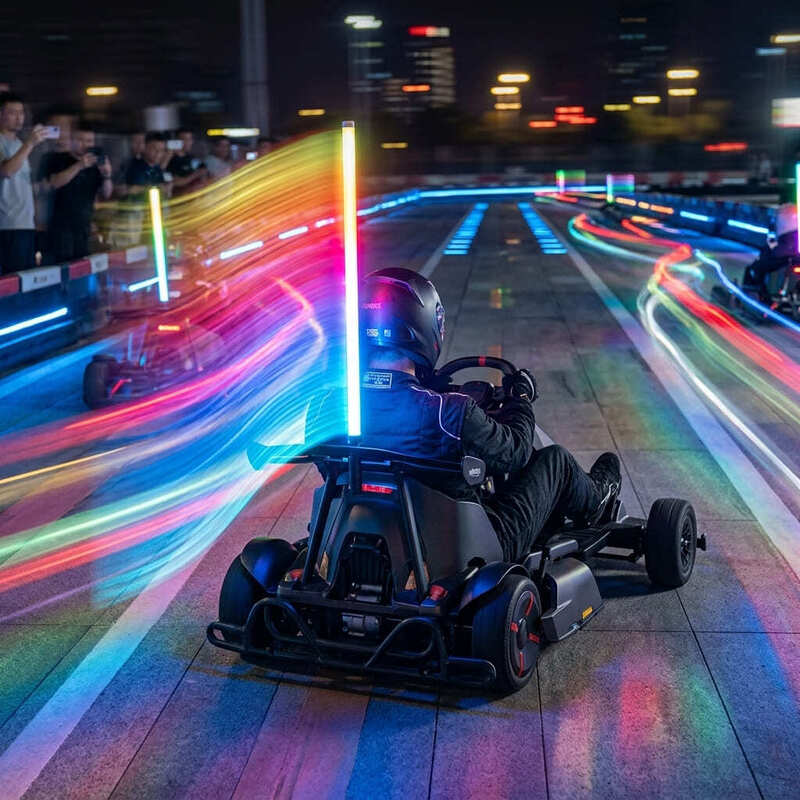 LED RGB Light Safety Stick for Ninebot GoKart RGB USB