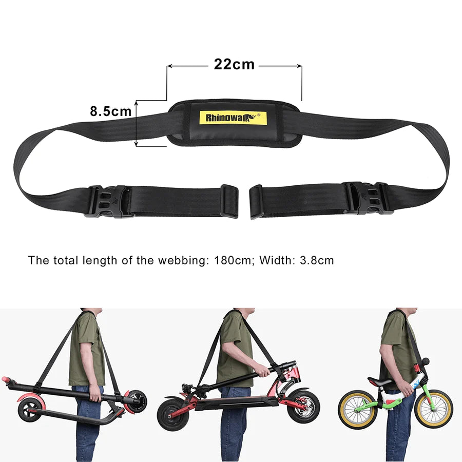 Adjustable Kick Scooter Straps for Ninebot Scooters