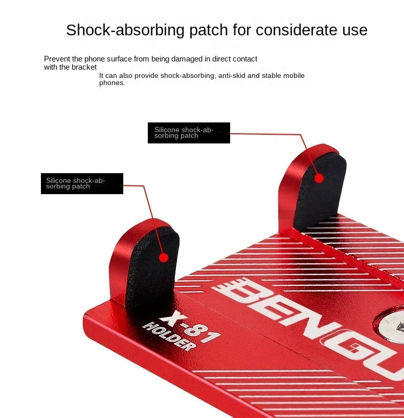 Durable aluminum phone holder designed for Xiaomi electric scooters