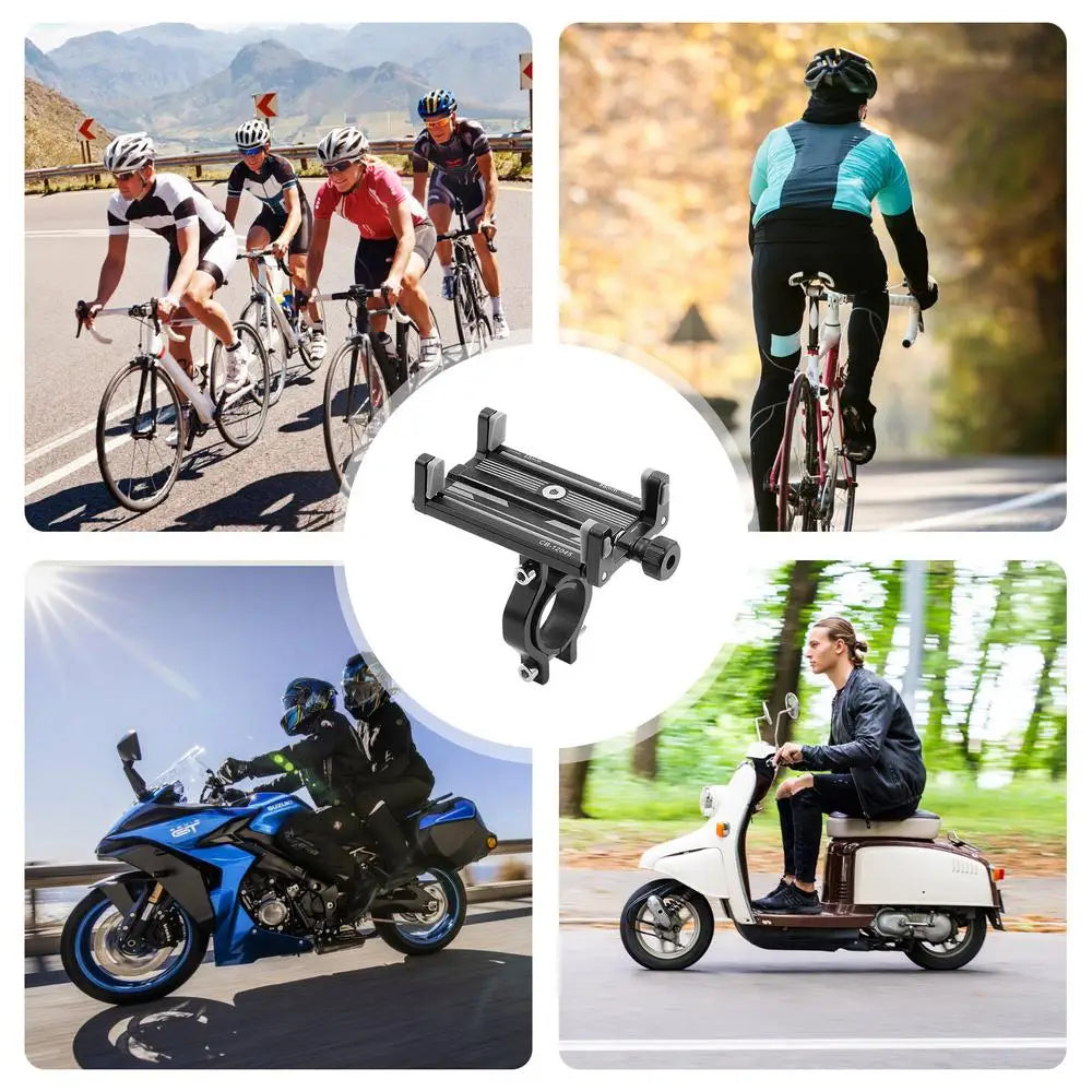 Durable aluminum phone holder designed for Xiaomi electric scooters