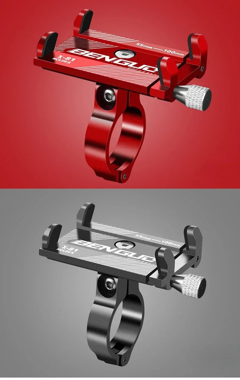 Durable aluminum phone holder designed for Xiaomi electric scooters