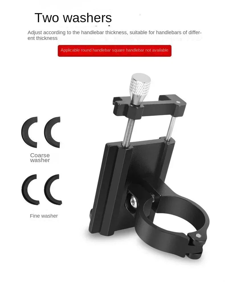 Durable aluminum phone holder designed for Xiaomi electric scooters