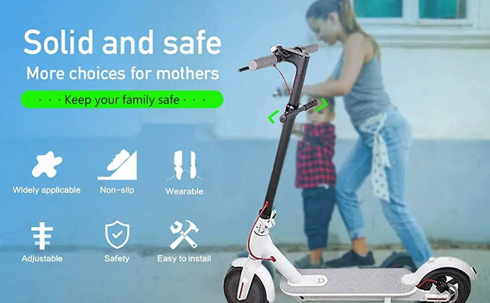 Pasamanos ajustable seguro para niños, mango antideslizante para scooters eléctricos Ninebot G30 Xiaomi M365 