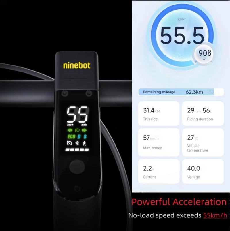 High Performance Controller for Ninebot MAX G2 G2E G2D – 55km/h (34mph) Electric Scooter Upgrade