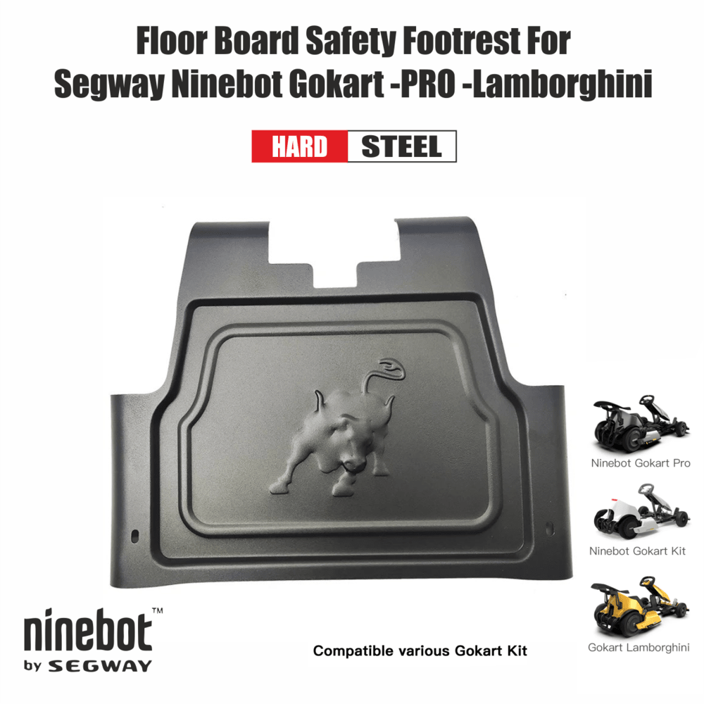 Floor Panel Board Safety Footrest For Segway Ninebot Gokart PRO Lamborghini