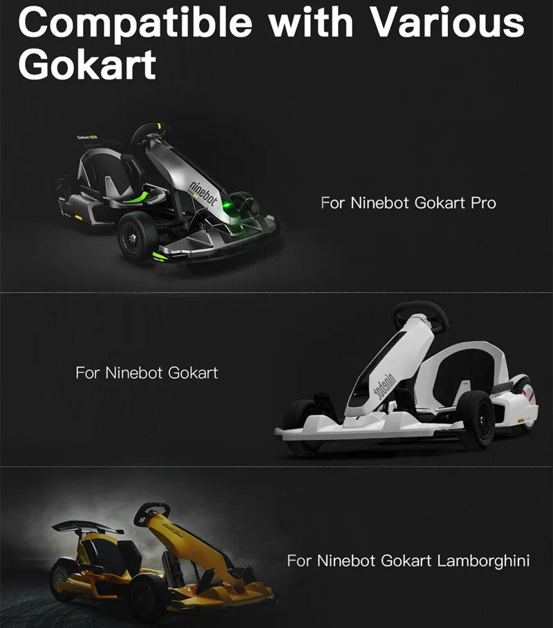 Reposapiés de seguridad para tablero de piso, para Segway Ninebot Gokart PRO Lamborghini 