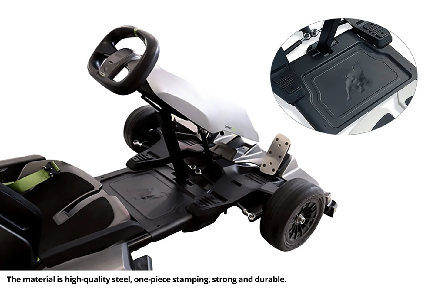 Floor Panel Board Safety Footrest For Segway Ninebot Gokart PRO Lamborghini