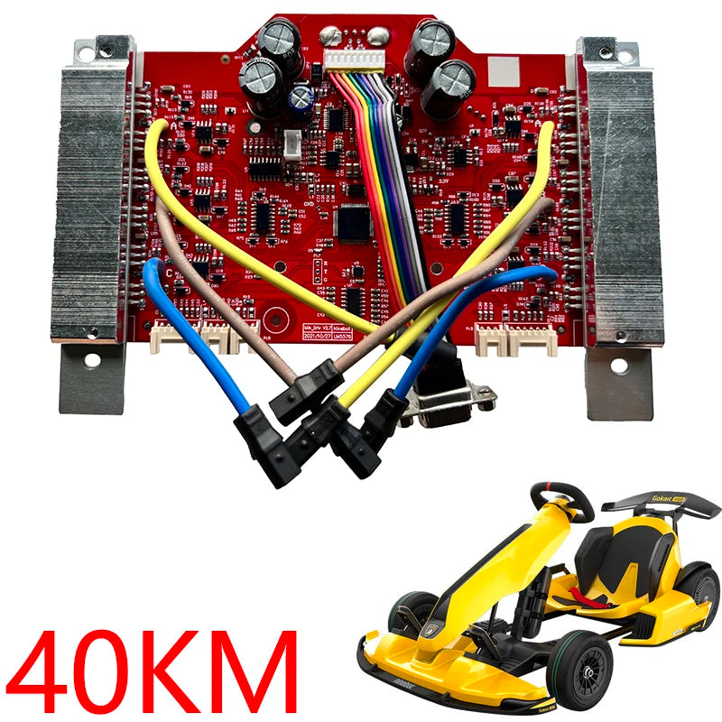 Controller Mainboard for Ninebot Go Kart- Max Speed 37km/h up to 40-43km/h