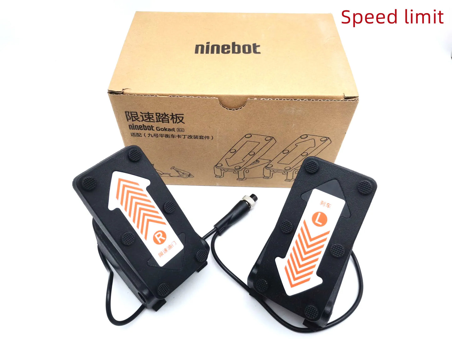 Pedales de repuesto ilimitados y limitados de velocidad para niños para Segway Ninebot Gokart