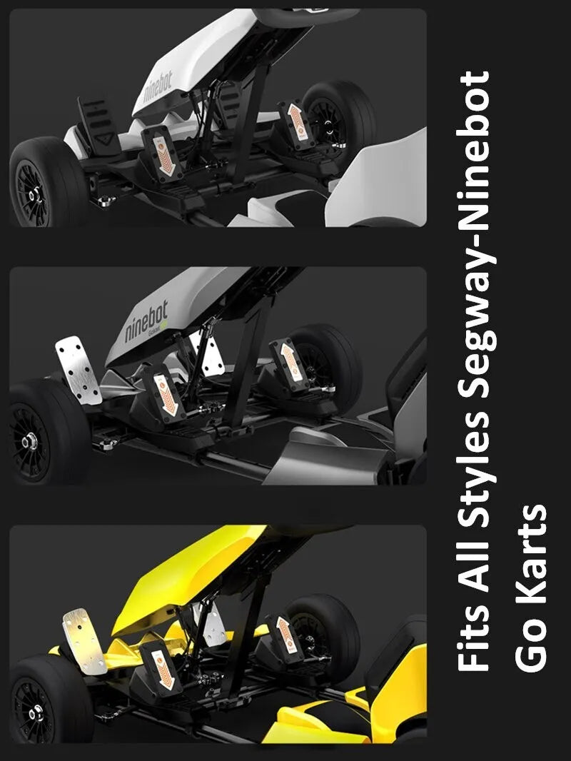 Pedales de repuesto ilimitados y limitados de velocidad para niños para Segway Ninebot Gokart