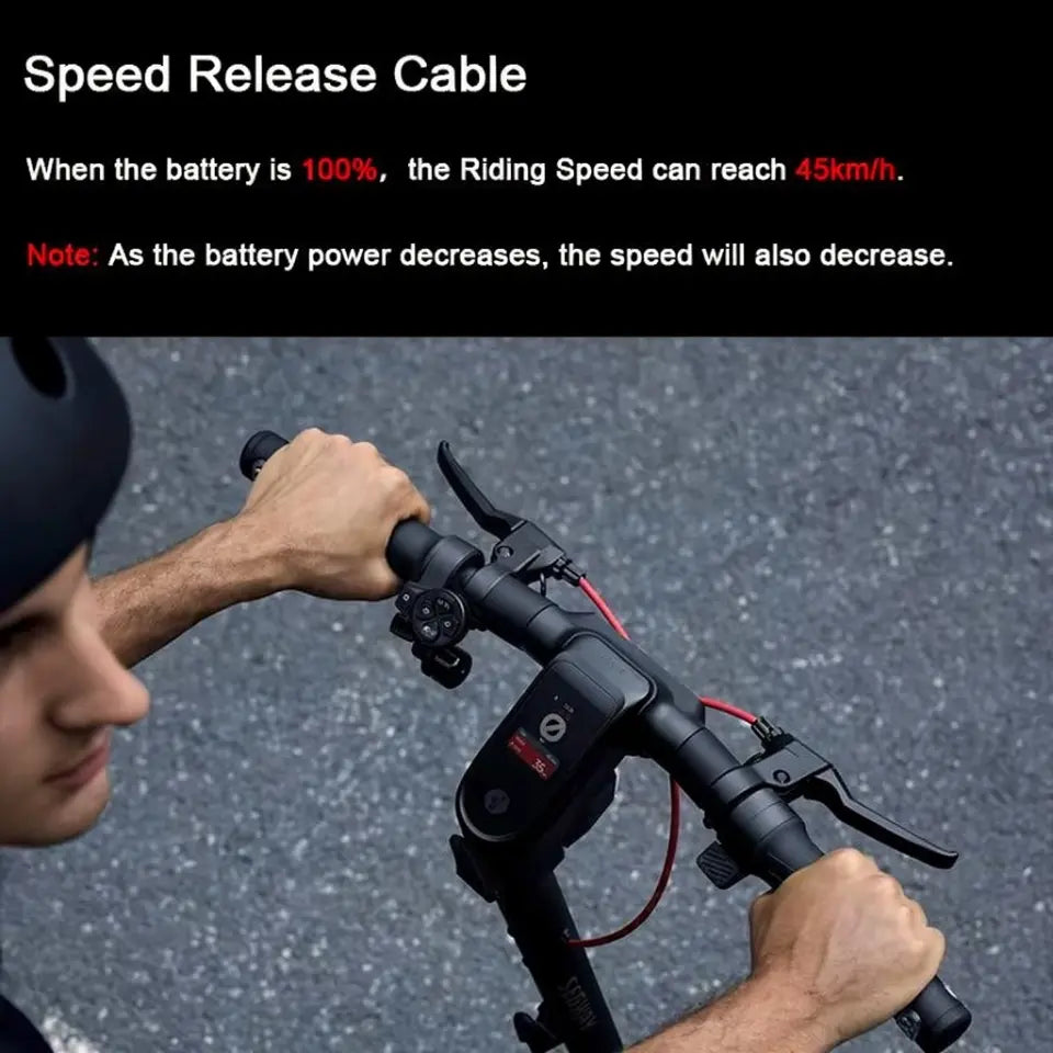 Ninebot Max G3E/G3D 45km/h Speed Unlock Cable – Customized Speed Release Upgrade