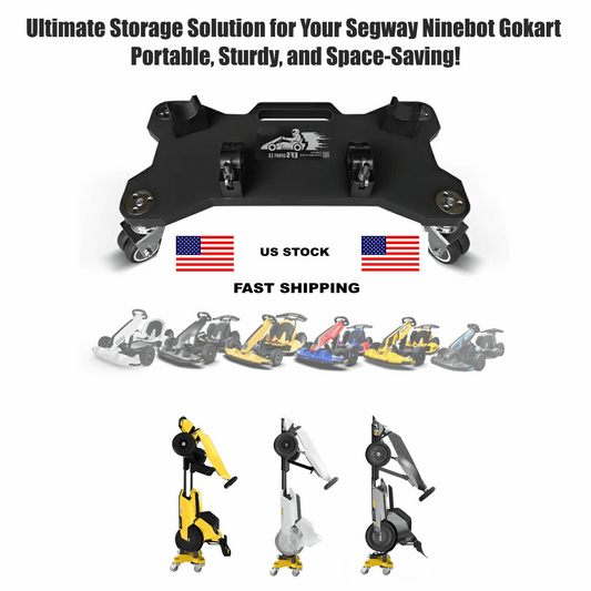 Portable Stand Rack for Secure Storage and Placement of Segway Ninebot Gokart
