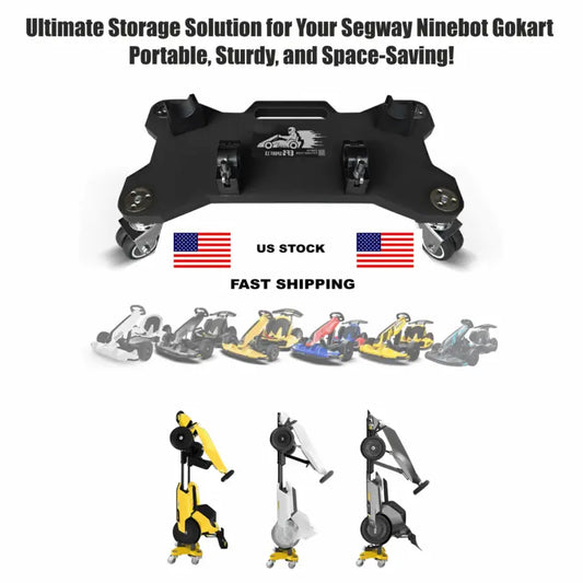 Soporte portátil para el almacenamiento y la colocación seguros del Segway Ninebot Gokart 