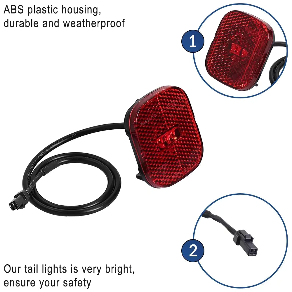 Rear Tail Light for Ninebot MAX G3 – LED Brake & Safety Lamp