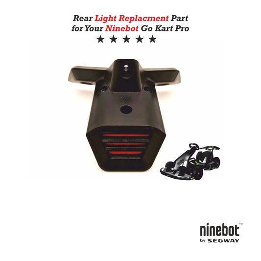 Visibilidad recargable posterior de Ninebot Go Kart del reemplazo de las luces elegantes favorable alta 