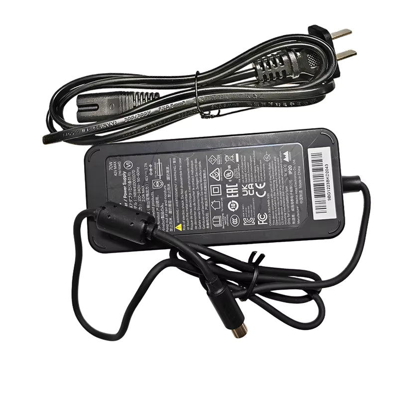 70W Segway Ninebot Fast Charger for E3 & E3 Pro – High-Efficiency Power