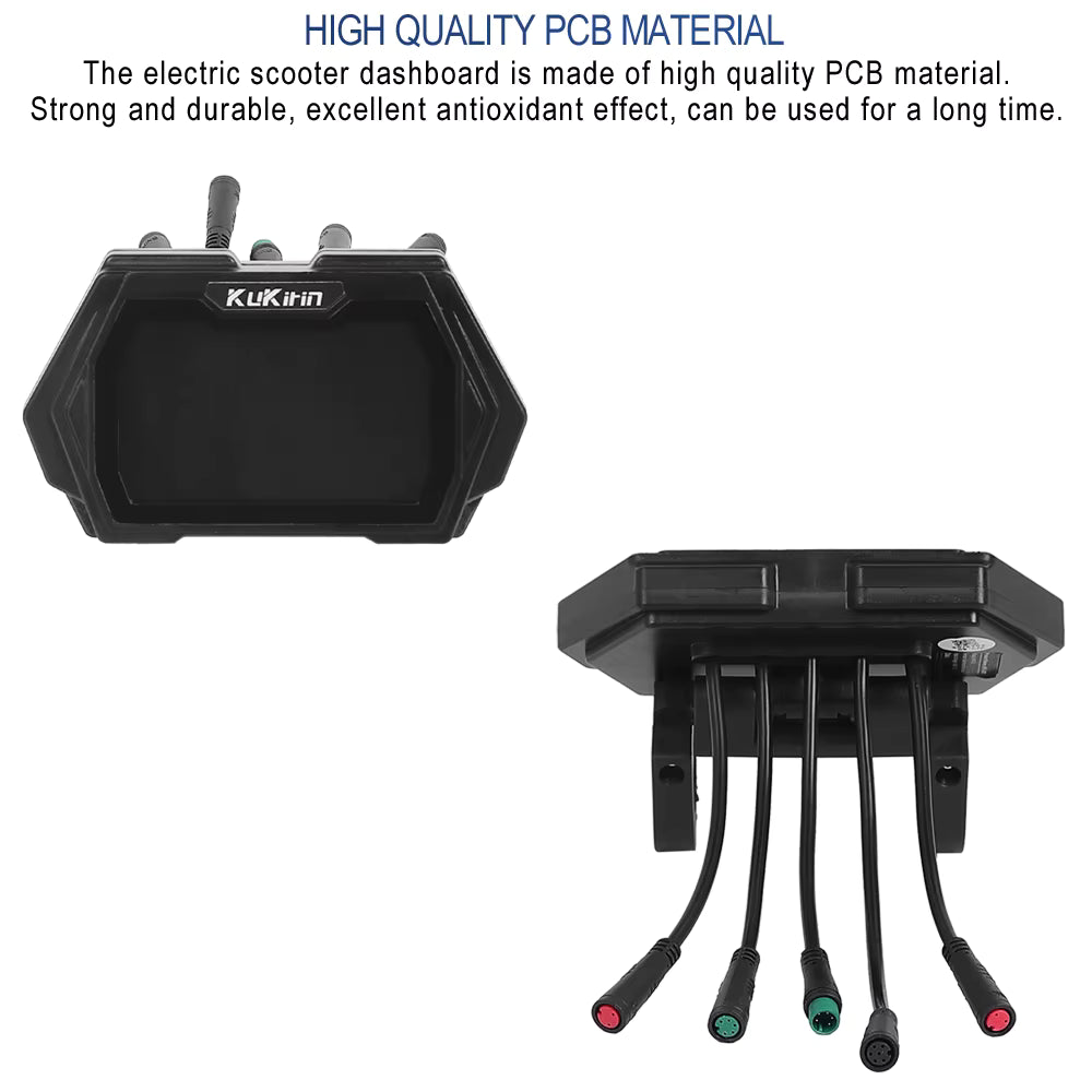 Kit de pantalla Digital de velocímetro, selección de modo de velocidad para Segway Ninebot Gokart 