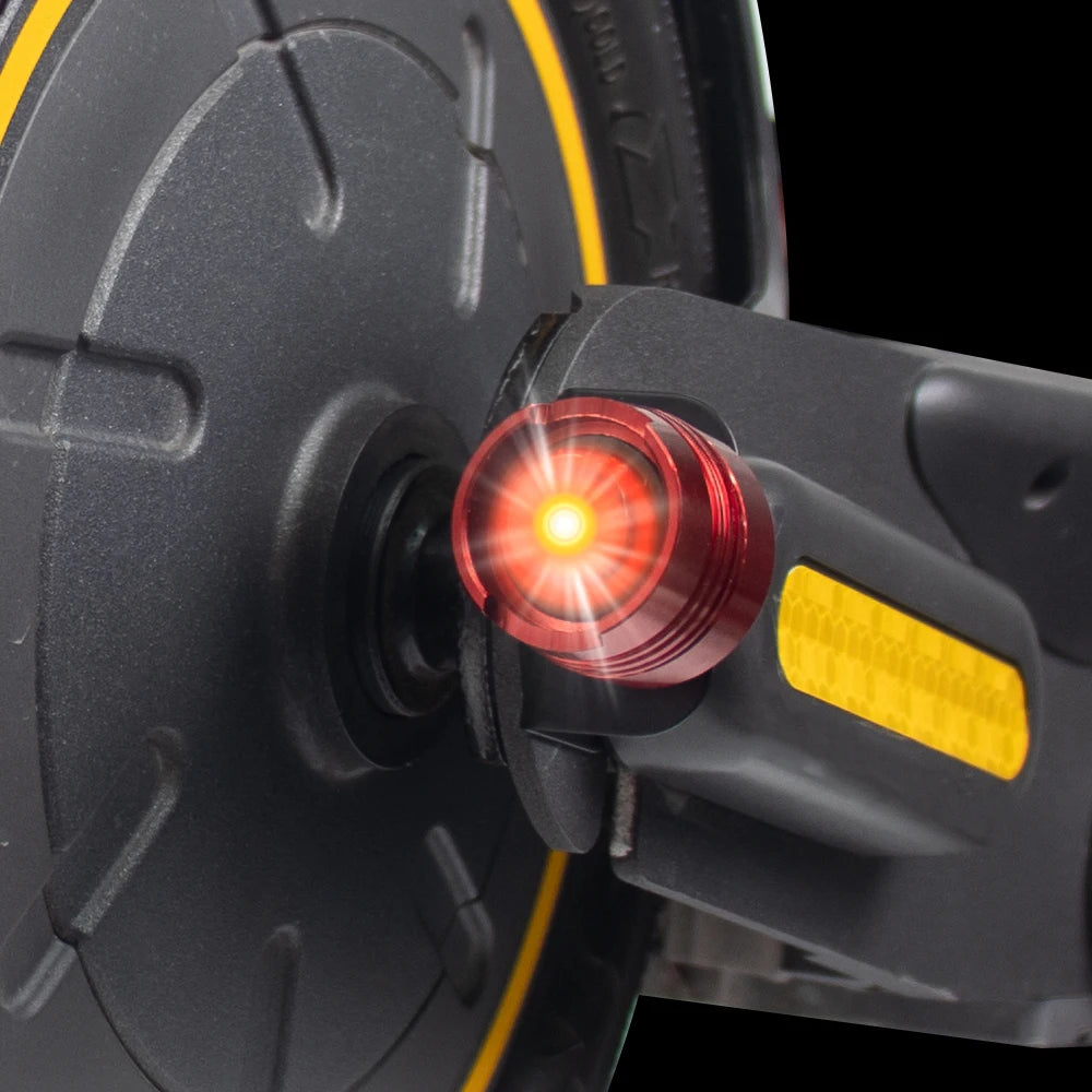 Luz trasera de advertencia de seguridad LED resistente al agua para patinete eléctrico Ninebot Max G30/G30D 