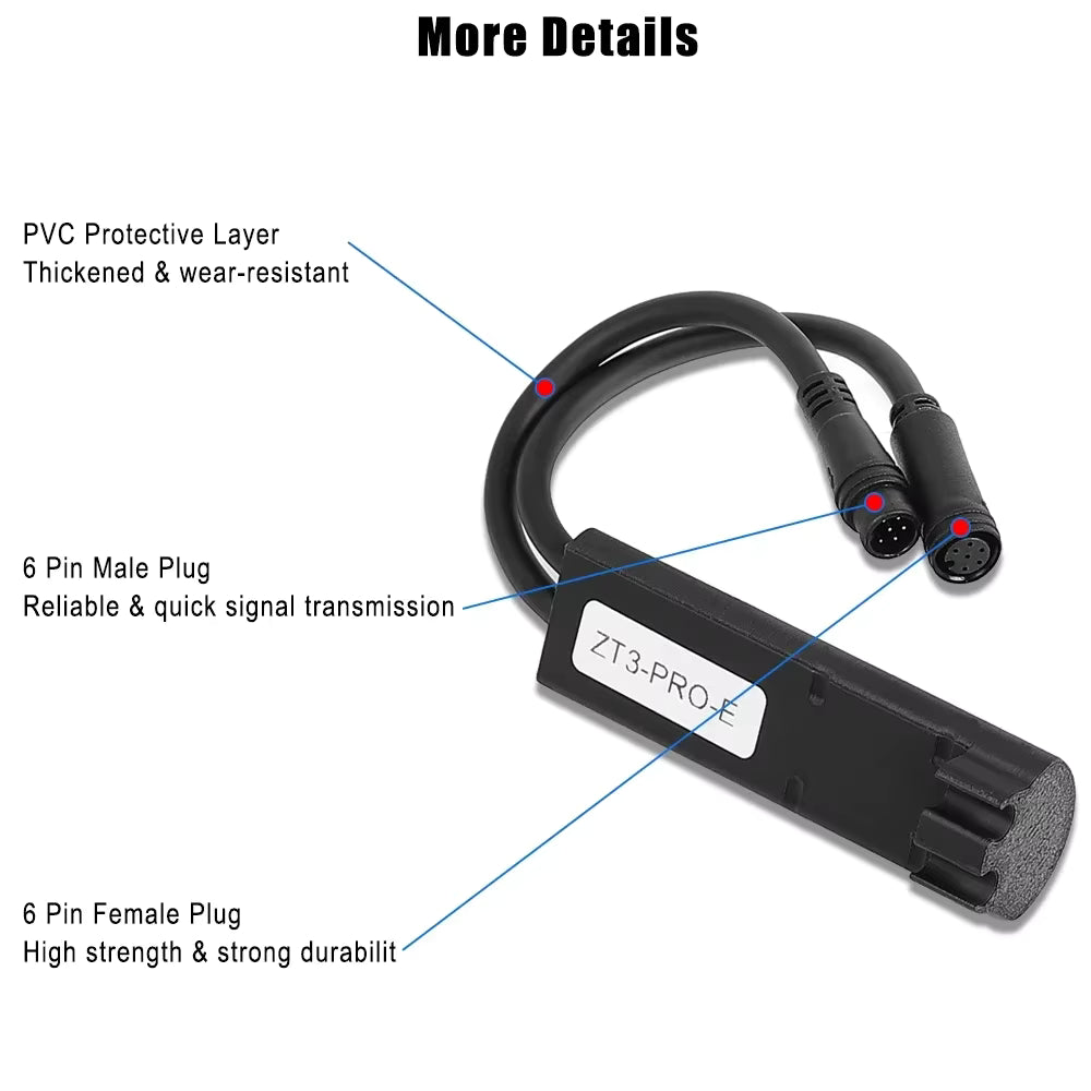 Segway Ninebot ZT3 Pro E/D Speed Unlock Module – 35km/h Upgrade Cable