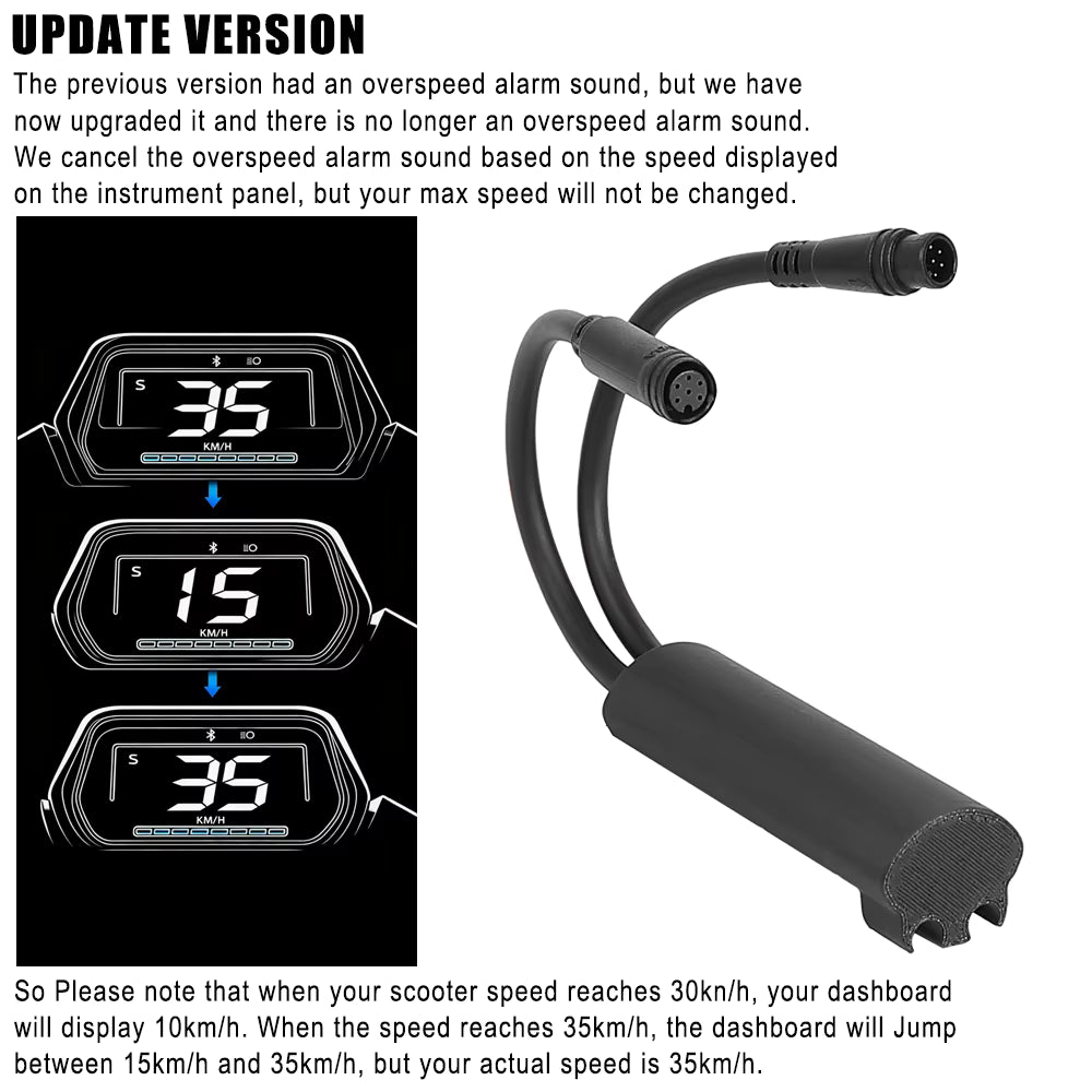 Segway Ninebot ZT3 Pro E/D Speed Unlock Module – 35km/h Upgrade Cable