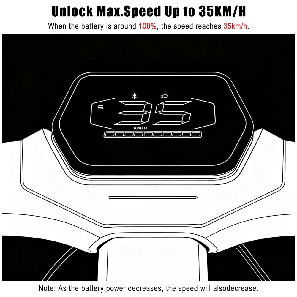 Segway Ninebot ZT3 Pro E/D Speed Unlock Module – 35km/h Upgrade Cable