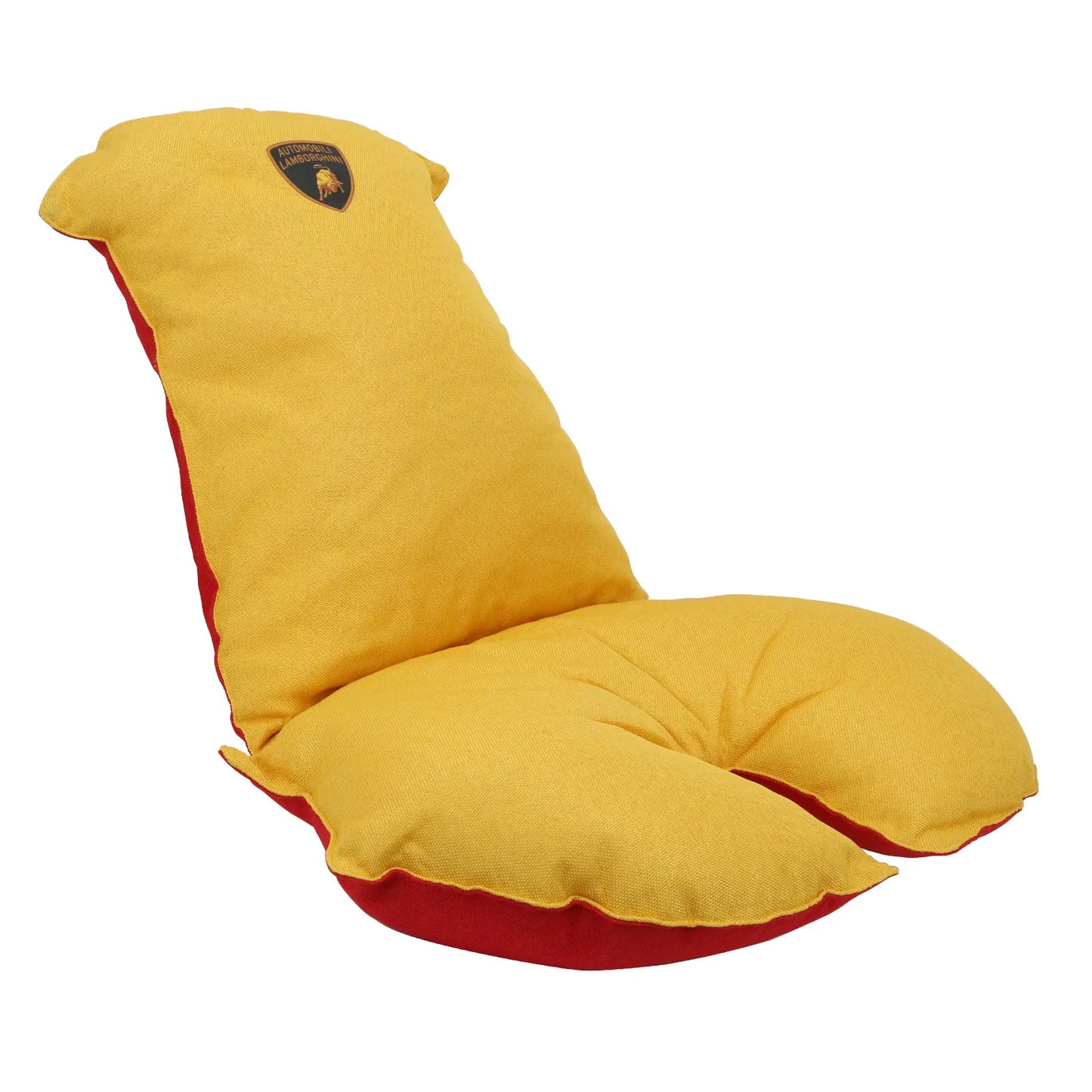 Cojín de asiento, forro de cintura, rojo y amarillo para Segway Ninebot Gokart Lamborghini 