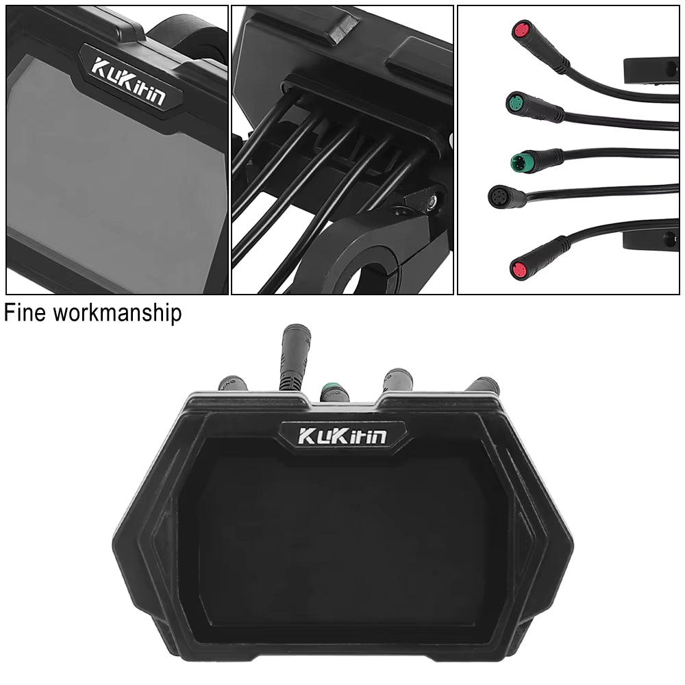 Kit de pantalla Digital de velocímetro, selección de modo de velocidad para Segway Ninebot Gokart 