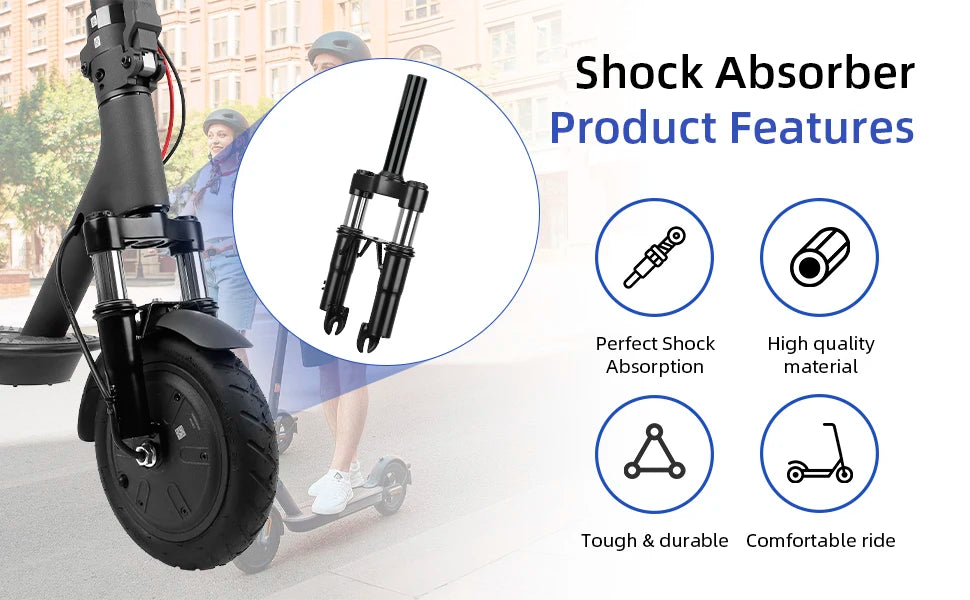 Upgraded Front Fork Shock Absorber Suspension For Xiaomi M365 Electric Scooter