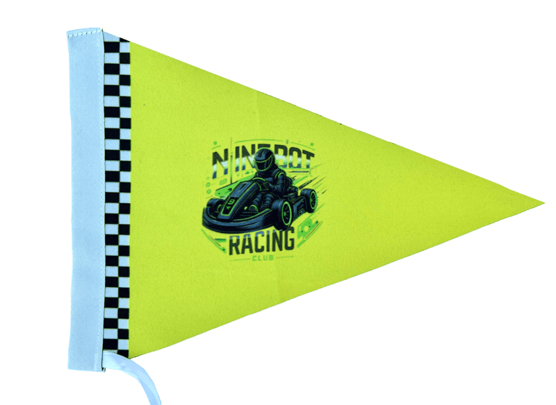 Premium Yellow Safety Flag for Segway Ninebot Go Kart