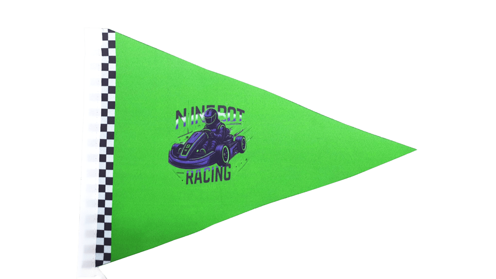 Premium Green Safety Flag for Ninebot Go Kart – Max Visibility & Boosted Safety